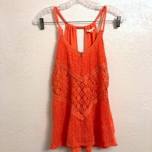 Jolt Womens Small Tanktop with Keyhole Back